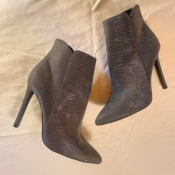 Call it Spring Metallic Stiletto Booties - 7 - Picture 2 of 9